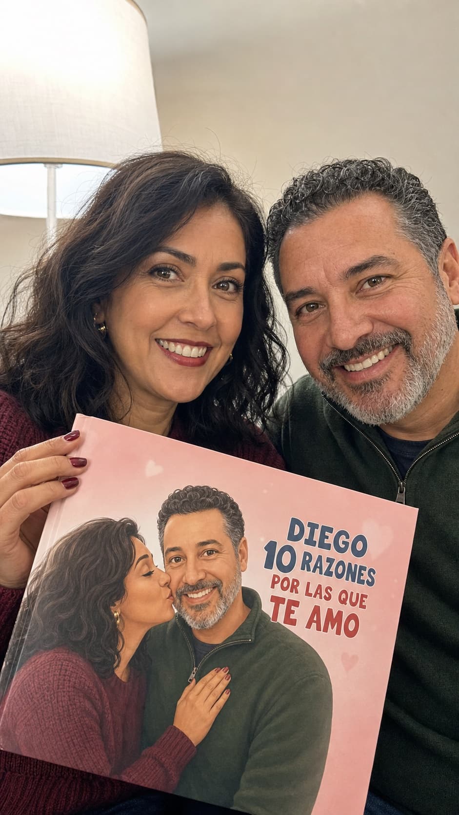 Historia ilustrada de Diego creada a partir de diez razones verdaderas